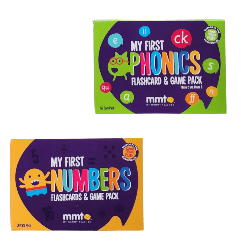 ‘My First’ Flashcards Phonics & Numbers