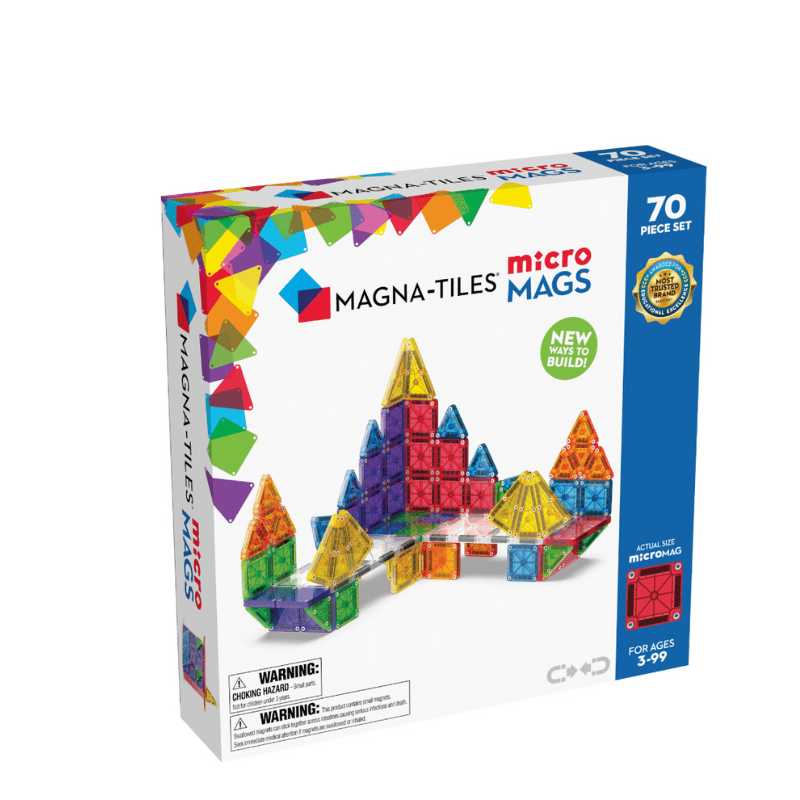 Magna-Tiles Micro Mags 70-Piece Deluxe Set